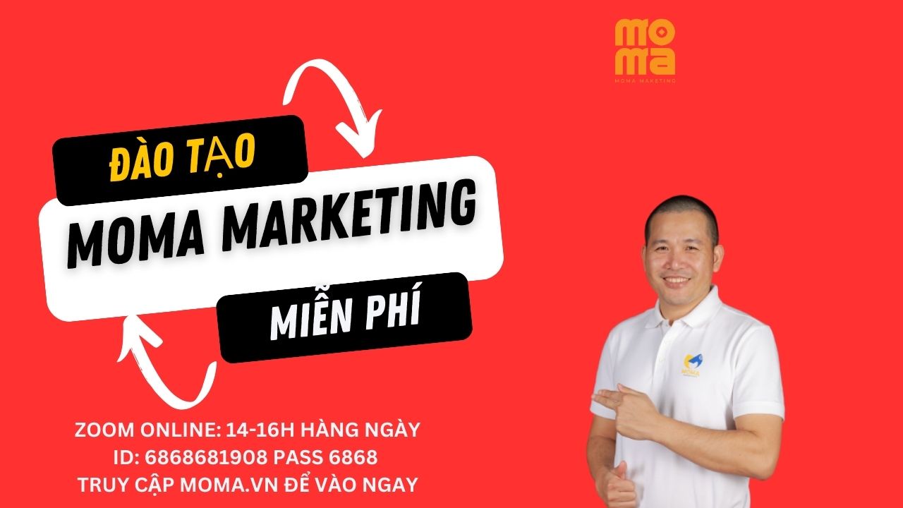 Thông báo lịch đào tạo xây dựng Giám đốc marketing cùng MOMA